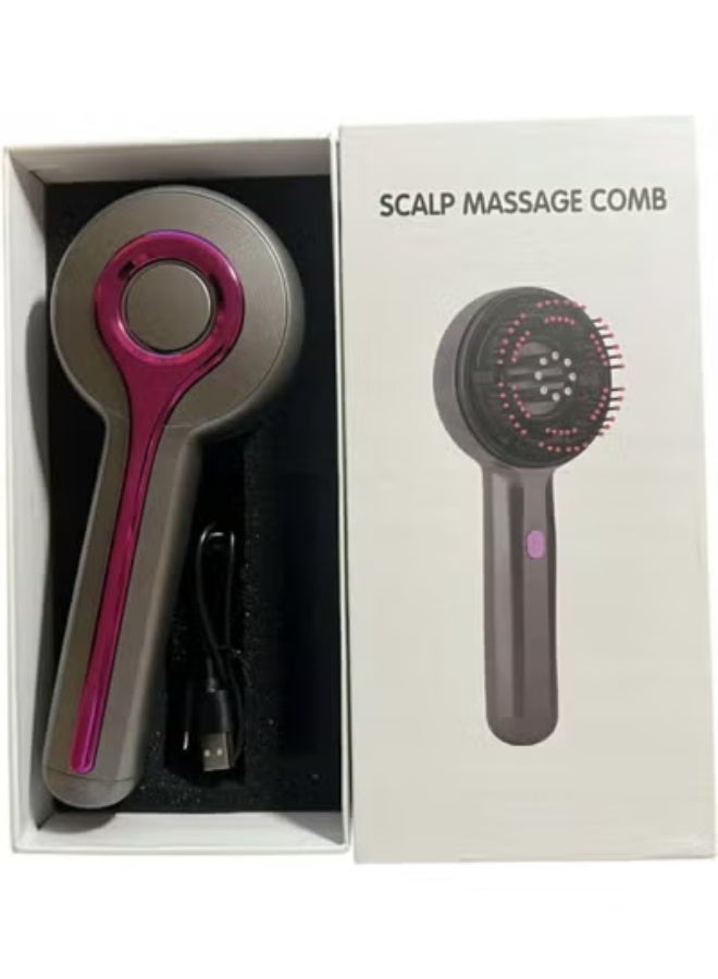 ELTRAZONE Hair Massager Scalp Massager – Multi-Function Electric Scalp Massage Comb for Hair Growth, Hair Oil Diffuser, 2-in-1 Hair Brush & Head Massager with 3 Modes, Stimulates Scalp, Relieves Stress, Reduces Dandruff, Improves Hair Health – Grey Edition for Men and Women in UAE - Image 4