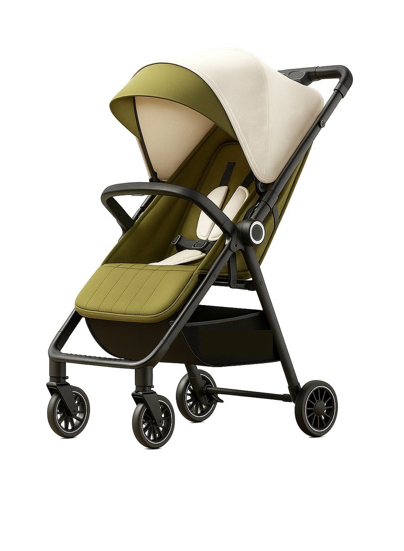 Lightweight Stroller for Travel and Comfort -Green color - Image 1
