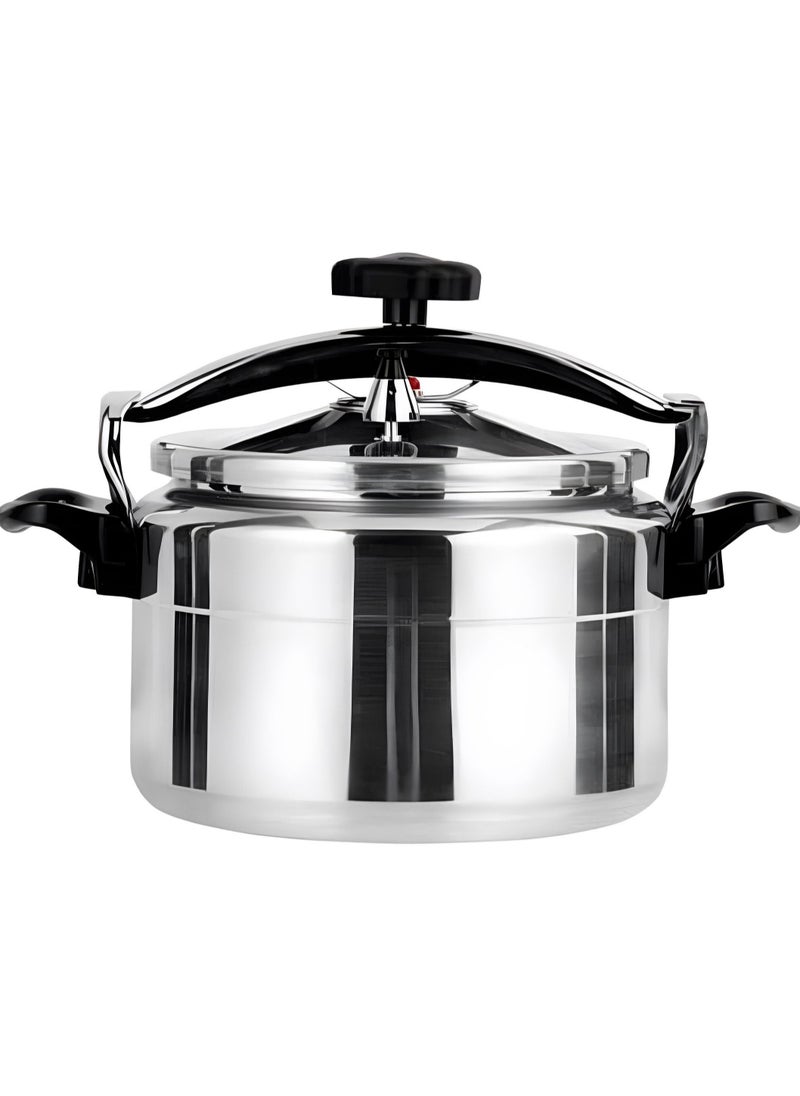 Microplus - 7L Aluminium Pressure Cooker | Pressure Pot | Arabic Cooker | Silver | PS-626 - Image 1