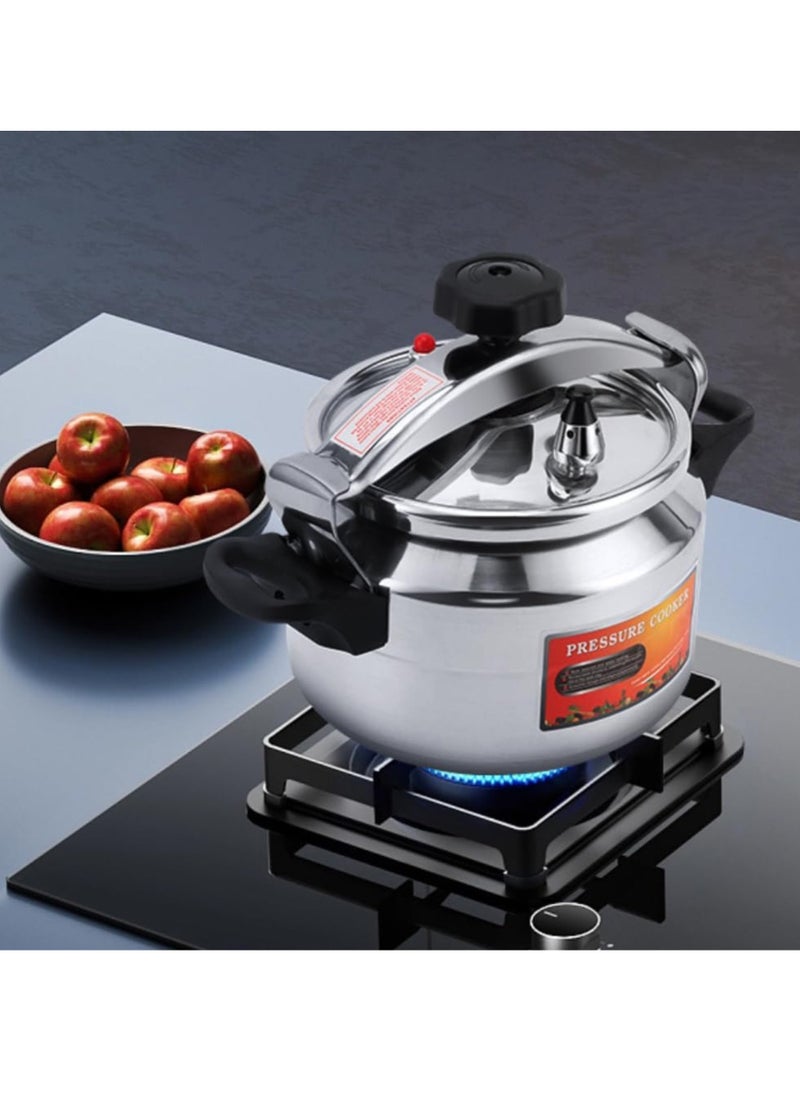 Microplus - 7L Aluminium Pressure Cooker | Pressure Pot | Arabic Cooker | Silver | PS-626 - Image 1