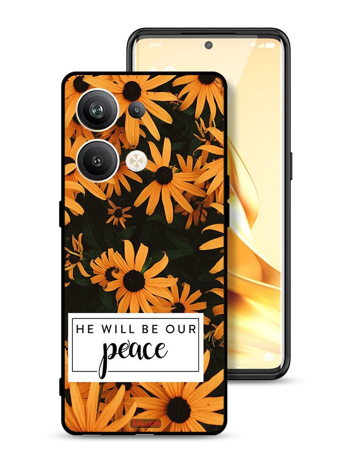 Tolwak Oppo Reno9 Pro Plus 5G Protective Case Cover He Will Be Our Peace - Image 1