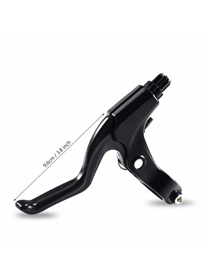 Yimaa 1 Pair Bicycle Brake Levers Universal Bike Brakes Handle Replacement Aluminum Bycicle Parts and Accessories for Mountain Bike, Road Bike, Folding Bike, MTB, 2.2cm Diameter - Image 4