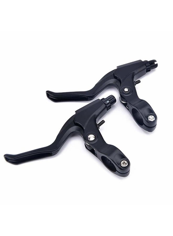 Yimaa 1 Pair Bicycle Brake Levers Universal Bike Brakes Handle Replacement Aluminum Bycicle Parts and Accessories for Mountain Bike, Road Bike, Folding Bike, MTB, 2.2cm Diameter - Image 1
