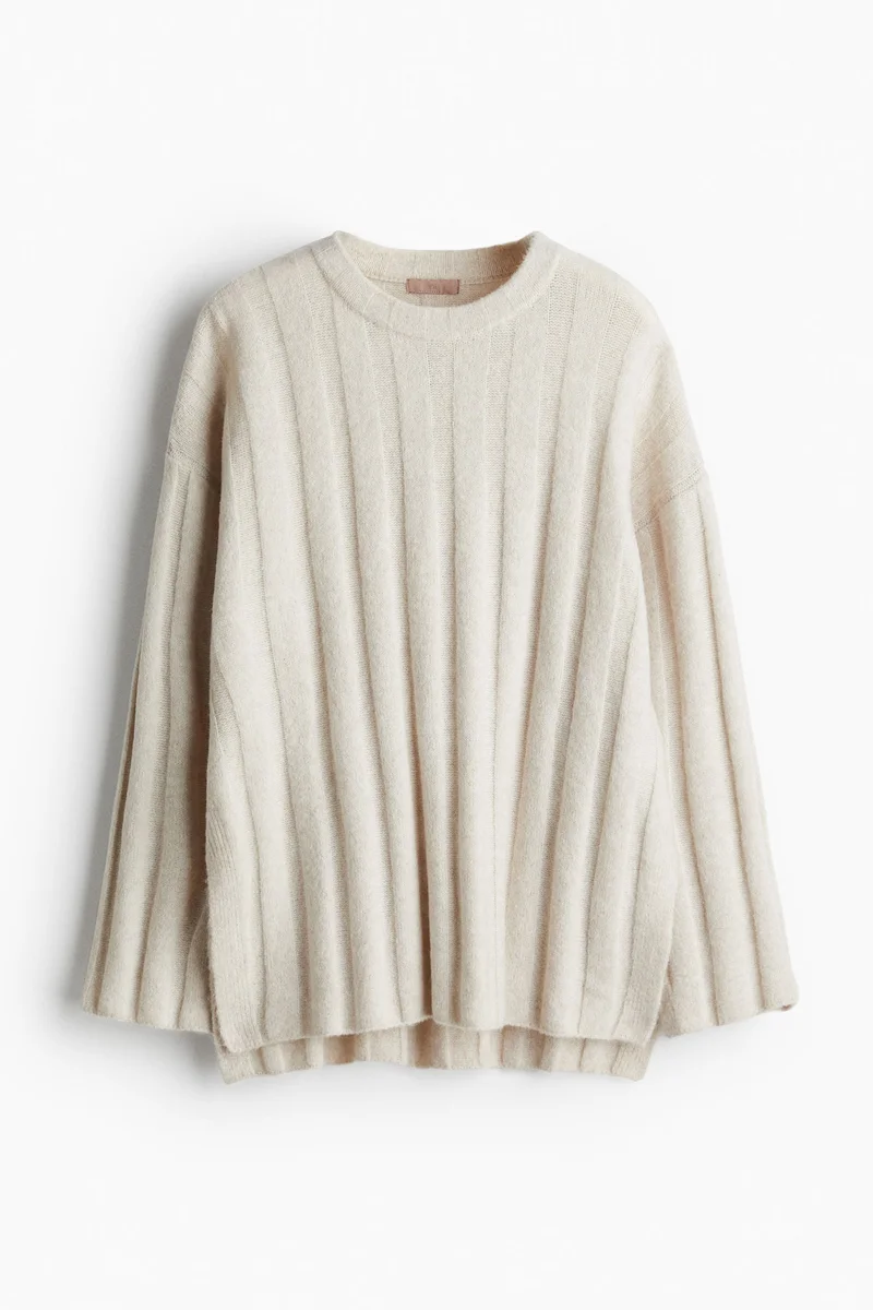 H&M Oversized rib-knit jumper