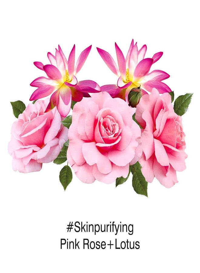 MasKing Bamboo Facial Sheet Mask of Pink Rose & Lotus for Skin Purifying Ideal for Women & Men 20ml, (Pack of 1) - Image 3