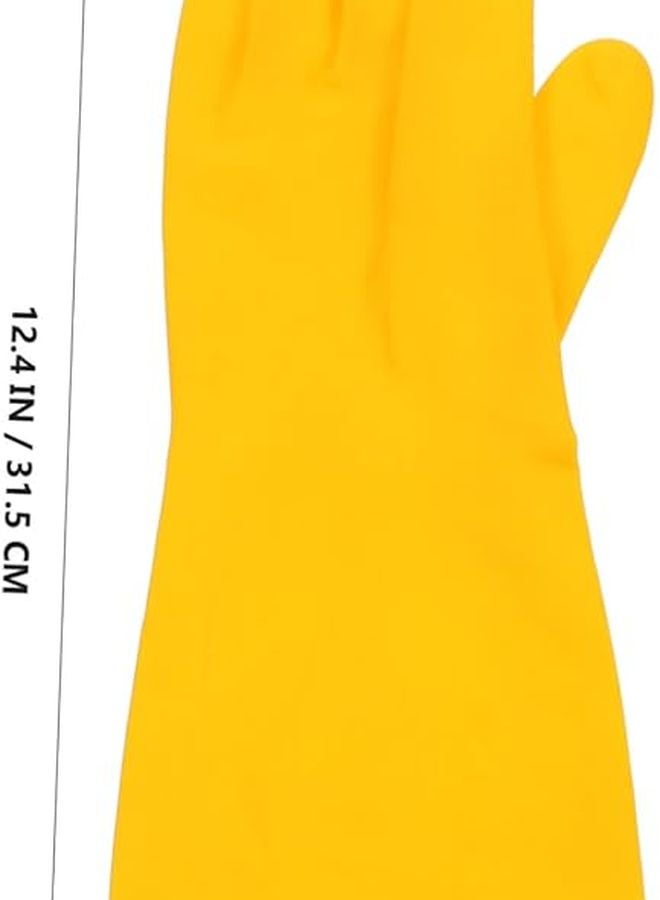 BESPORTBLE Reusable Latex Kitchen Gloves Non Slip Dishwashing Cleaning Gloves for Men and Women - Image 3