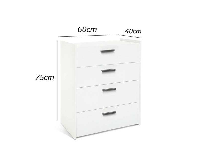 فرنتشر ستور كومود مودرن ام دي اف - ارتفاع 75 سم - عرض 60 سم - عمق 40 سم ، من فرنتشر ستور. - Image 5