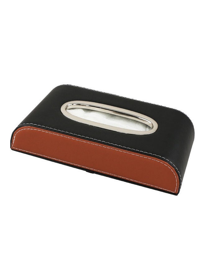 NIBEMINENT Car Leather Paper Towel Box