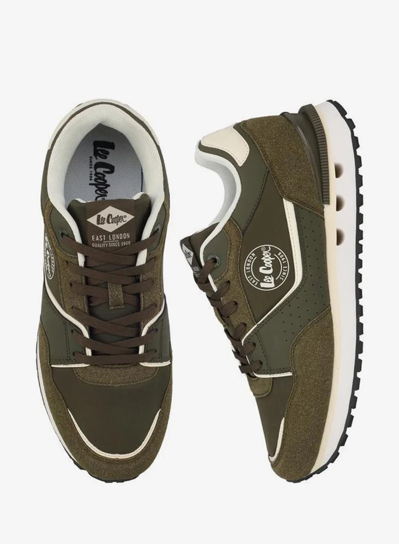 لي كوبر Men Colourblock Lace-Up Ankle Sneakers