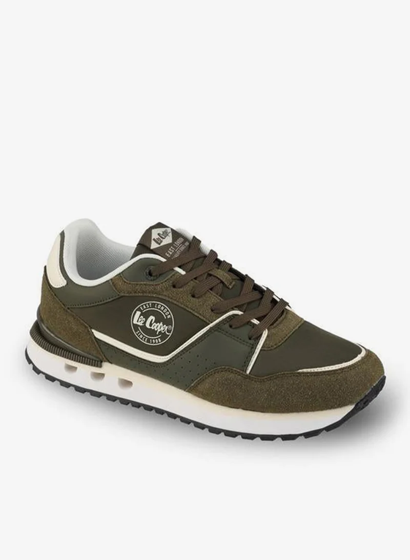 لي كوبر Men Colourblock Lace-Up Ankle Sneakers