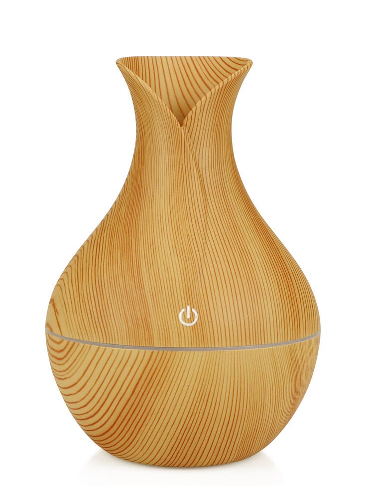 Perfii مرطب هواء بالموجات فوق الصوتية بسعة 130 مل مع 7 مصابيح LED متغيرة الألوان - موزع زيوت عطرية برائحة الخشب البارد للمنزل وغرفة النوم والمكتب والمنتجعات الصحية وغرفة الأطفال - Image 1