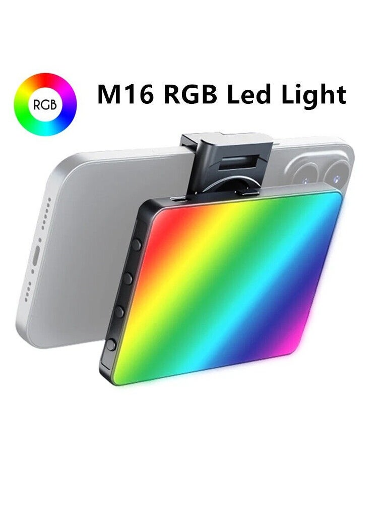 Generic M16 Mini RGB LED Creative Video Light 3000-9900K Full Color For Camera DSLR And Smartphone  - Image 2