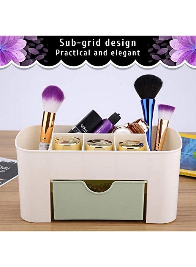 EAYIRA Plastic Cosmetic Makeup Storage Organiser (Colour May Vary) - Image 3