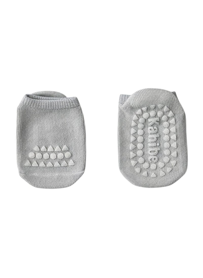 Bambimici 2-Piece Baby Knee Protective Knee Pad Set Grey - Image 4