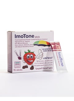 LIFE SOURCES LIFE SOURCES Imotone Strawberry Flovour Dietary Supplement Stick 15-Pieces Set  - Image 3