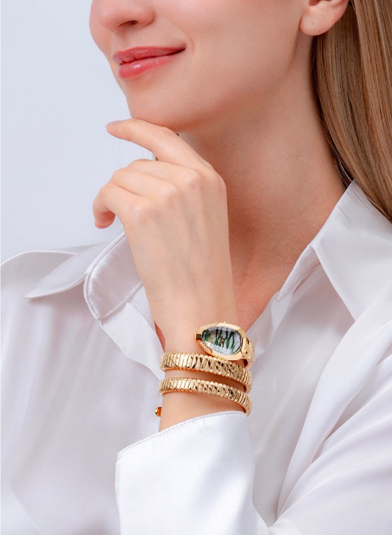 Just Cavalli Women's Analog Quartz Watch Stainless Steel JC1L226M0035 - Image 4