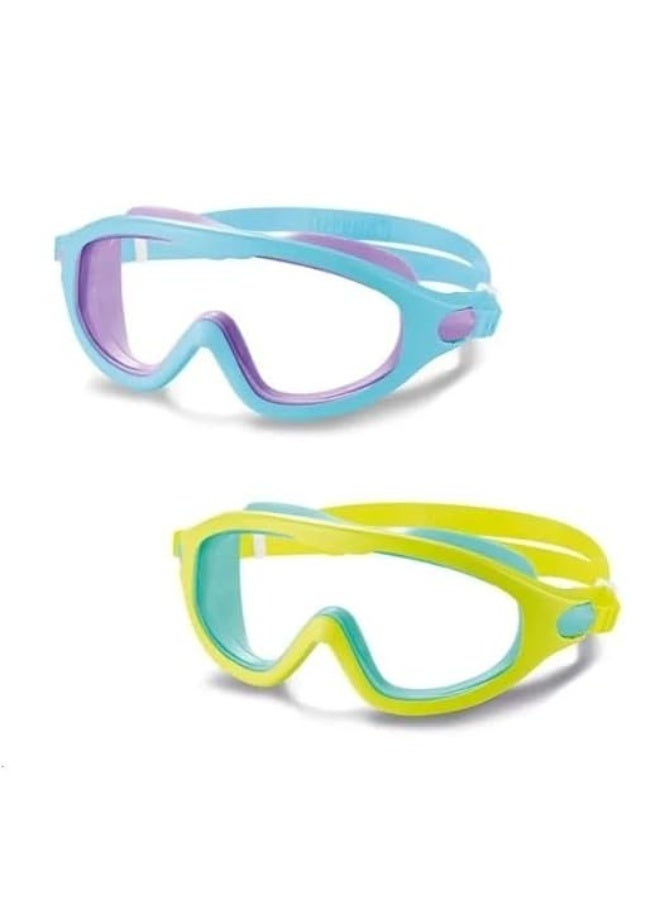 Intex Kids Diving Goggles, Swimming Mask for Children, 55985 Assorted