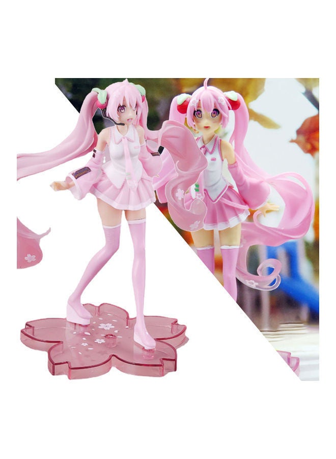 Colorful Pink Hatsune Miku Action Figurine - Image 2