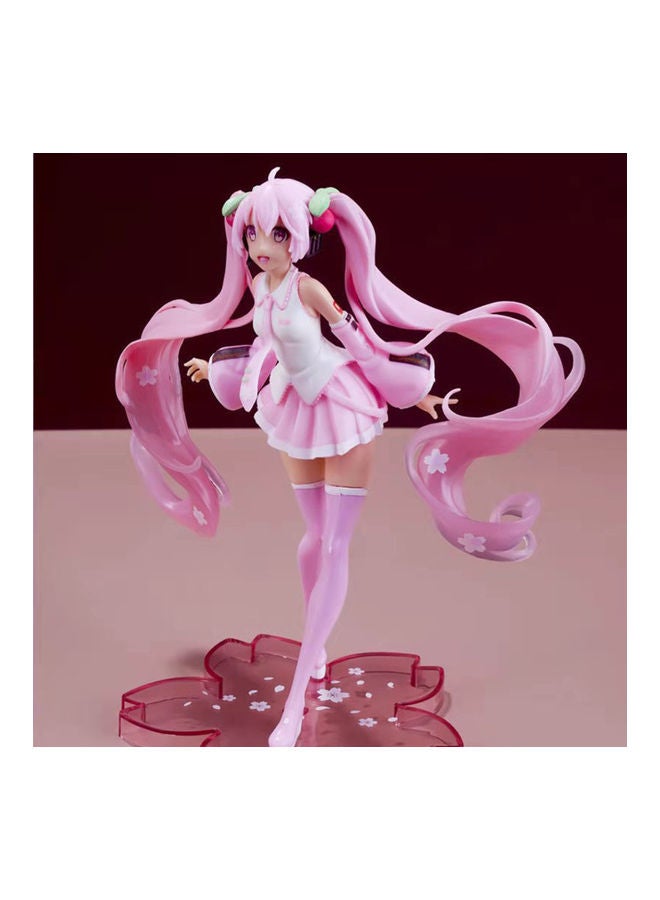 Colorful Pink Hatsune Miku Action Figurine - Image 5
