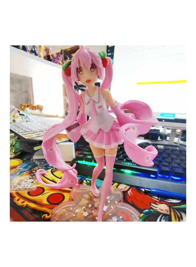 Colorful Pink Hatsune Miku Action Figurine - Image 3