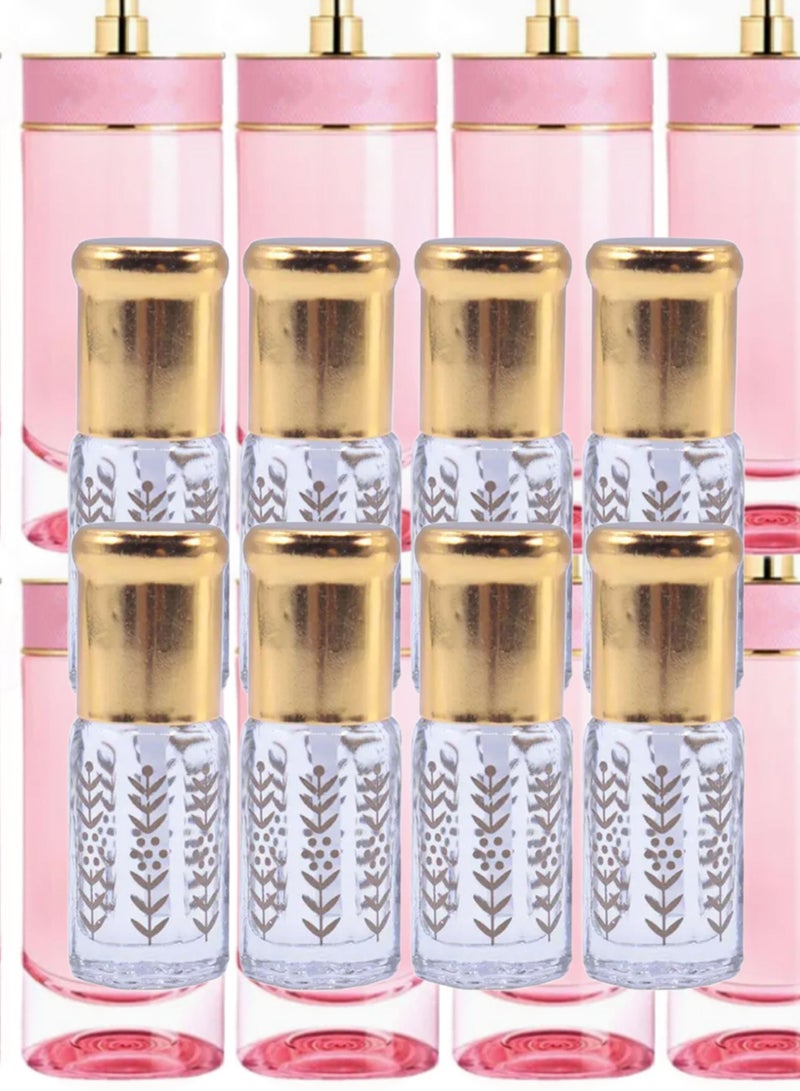 8 قطع عطر كاندي فلوريل ثابت وفواح عبوة اقتصادية 3 مل