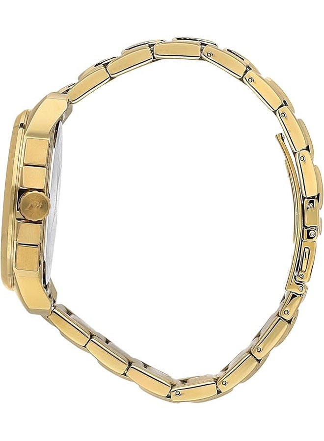 مازيراتي ساعة كوارتز رجالية من نوع ماسيراتي سيسو، مع سوار من الفولاذ المقاوم للصدأ والمطلية بالذهب، طراز R8873621013 - Image 3