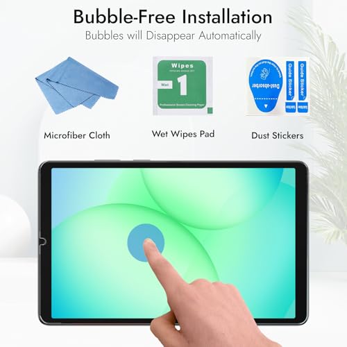 Robustrion Tempered Glass for Samsung Tab A11 Plus 11 inch/Galaxy Tab A9 Plus 11" Screen Protector Guard for Samsung Galaxy Tab A9+ / A11+ Tablet [Anti-Scratch] & [Smudge Proof] - Pack of 2 - Image 4