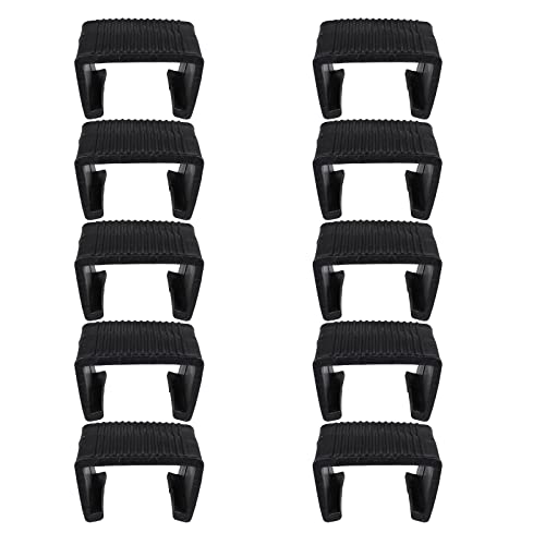 SUQ I OME SUQ I OME 10 Pack Medium Outdoor Patio Rattan Furniture Clips Patio Wicker Rattan Sectional Modular Sofa Chair Connector Fasteners213 inch 