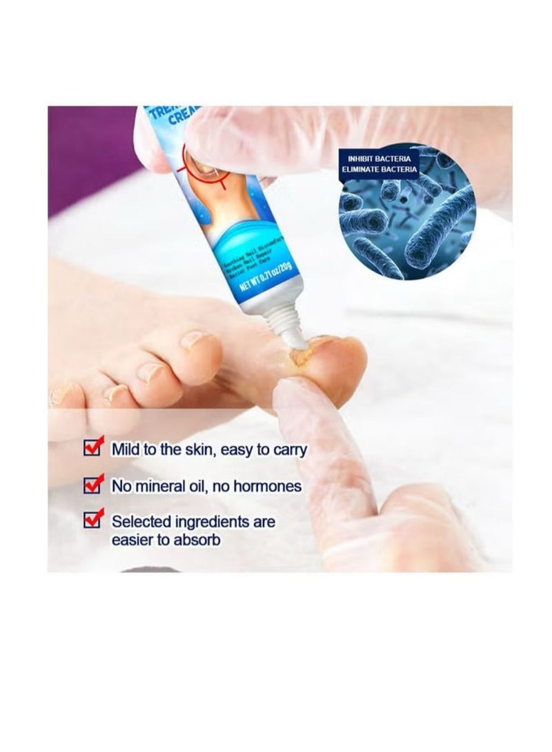 Sumifun Nail Fungus Treatment Cream 20g, Bad Nail Care Ointment, Nail Fungus Treatment, Nail Growth and Repair, Nail Treatment Repair Cream - Image 2