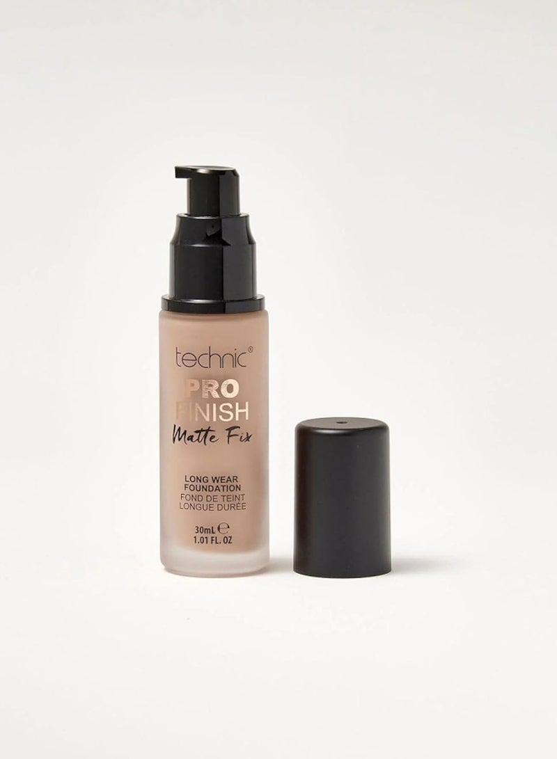 Technic Pro Finish Matte Fix Foundation Honey 30ml