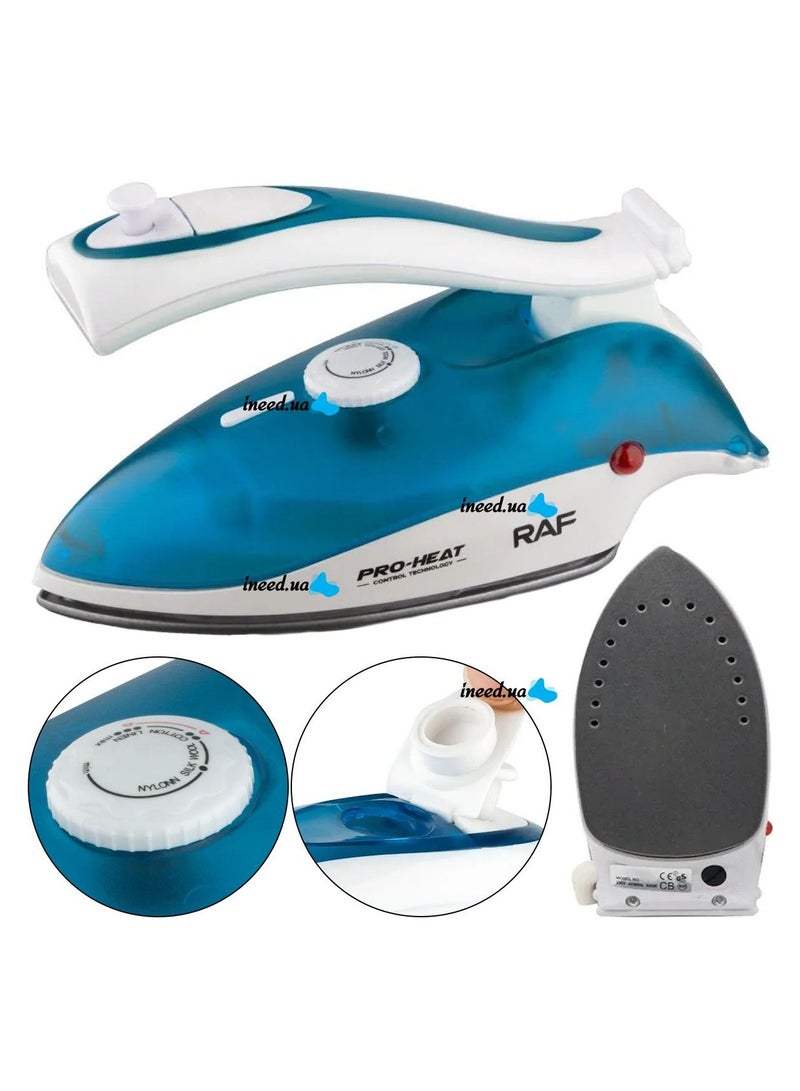 RAF Travel Foldable Steam & Dry Iron /Light weight/Non-Stick/800 w - Image 3