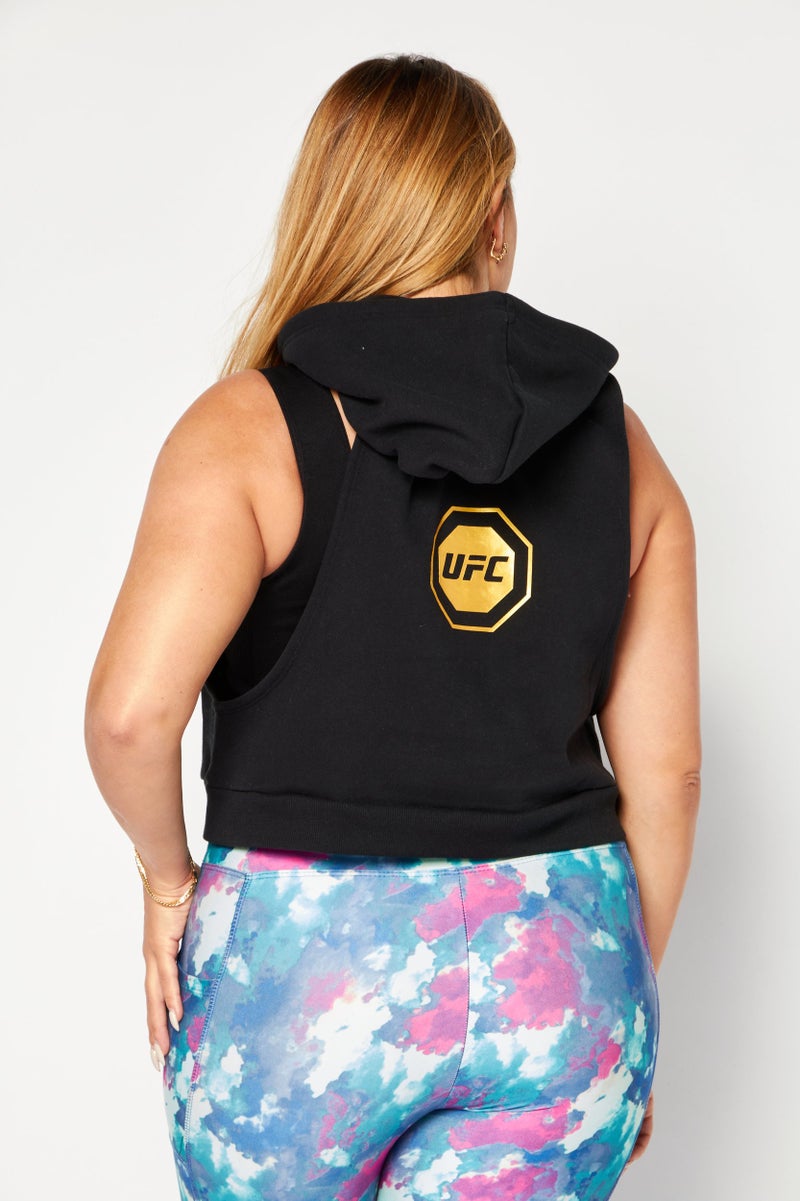 Ufc Women Sportswear Fit Sleeveless Training Top, Black - Image 2