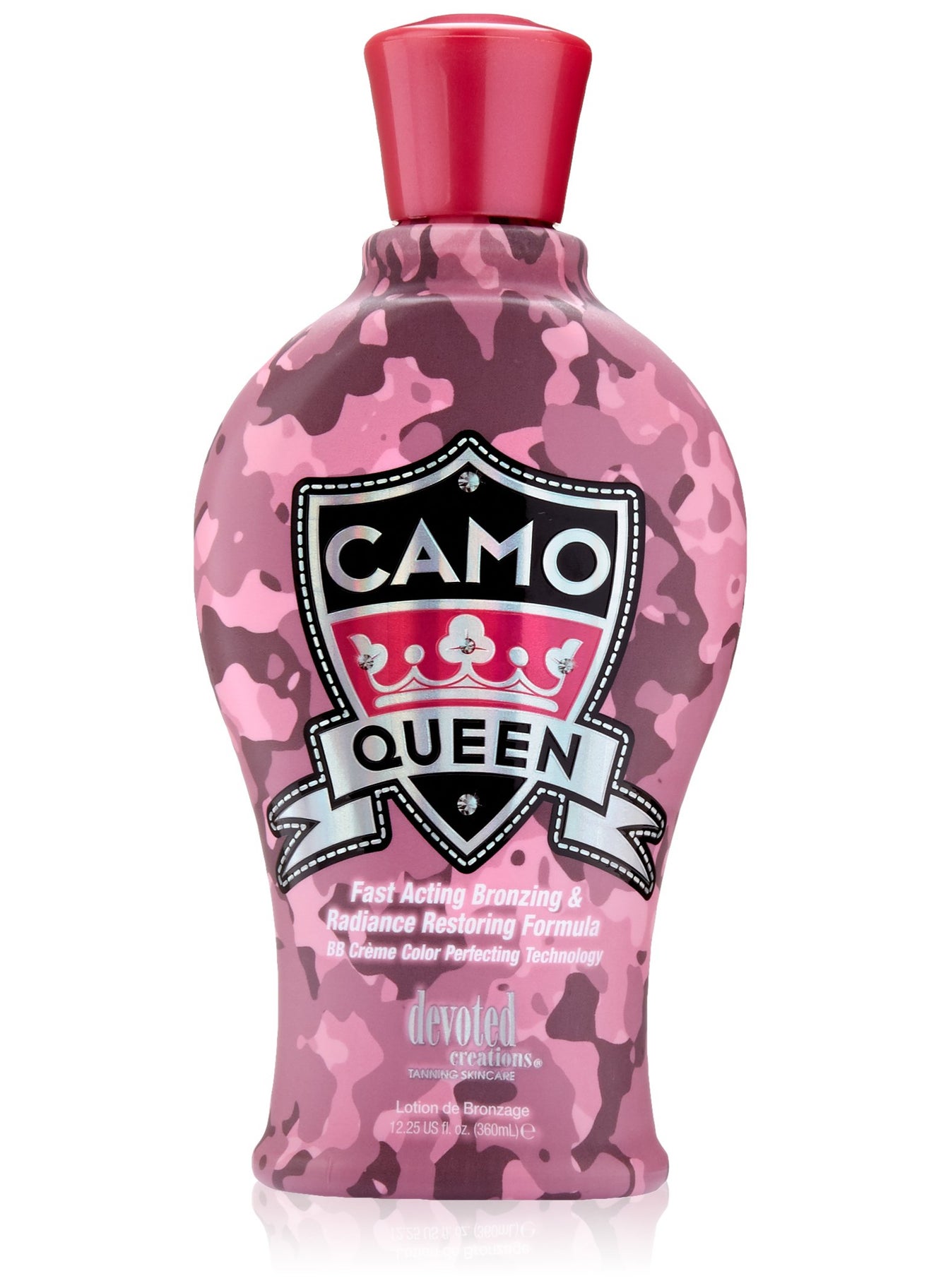 Devoted Creations - Devoted Creations Camo Queen Bronzing Lotion, 12.25 Fluid Ounce - Image 1
