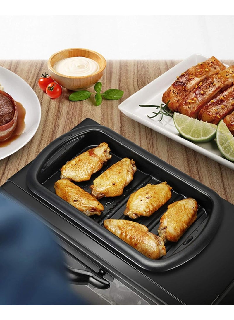 SILVER CREST 3 in 1 Multifunctional Breakfast Preparation Set Fryer Oven and Coffee Maker 12L Capacity 2800W  - Image 4