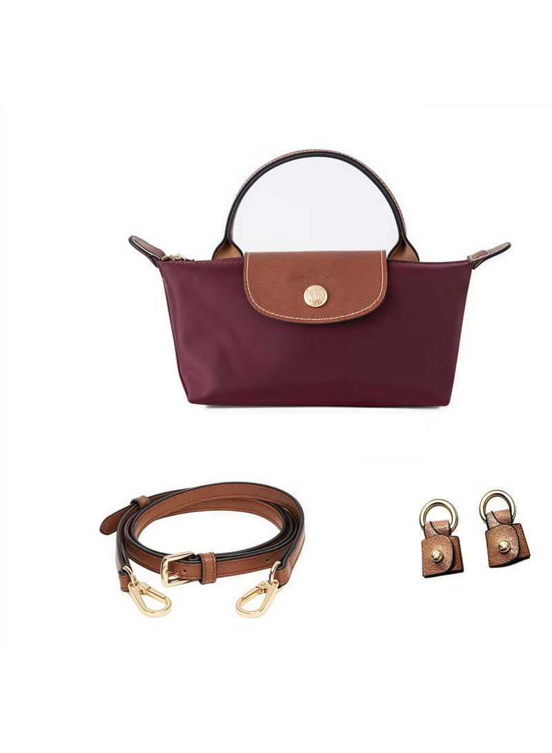 Longchamp Le Pliage mini Shoulder Straps women's Classic Fashion Versatile Mini Makeup Bag, Handbag, Shoulder Bag,shoulder strap - Image 1