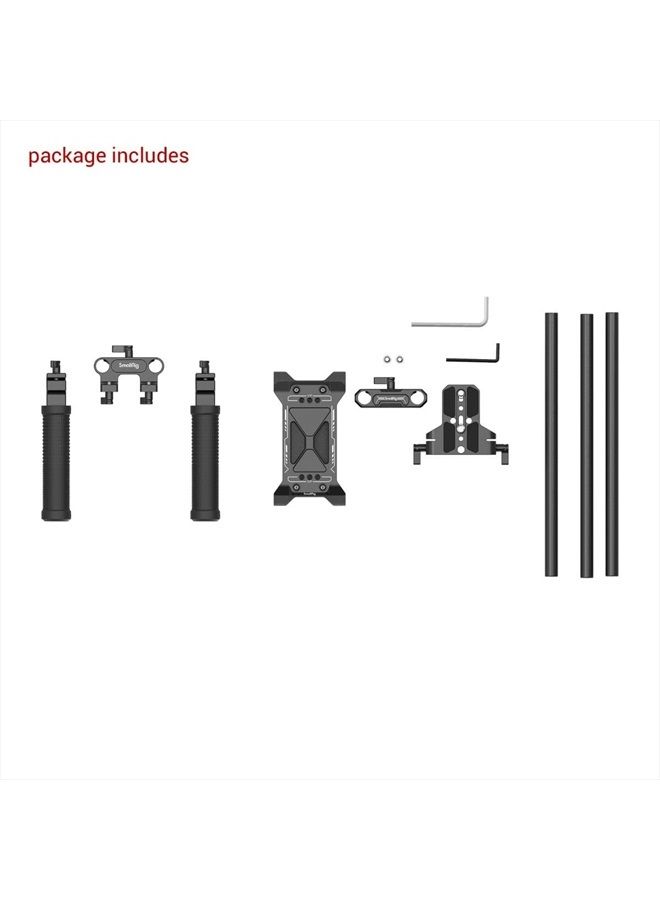 SMALLRIG Universal Basic Camera Shoulder Mount Kit for DSLR, Mirrorless, and Small Camera Shoulder Rig - 2896 - Image 3