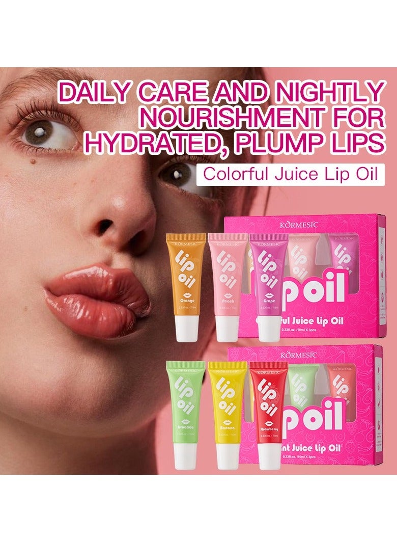 Kormesic Bright Juice Lip Oil - Shiny & Moisturizing - Image 3