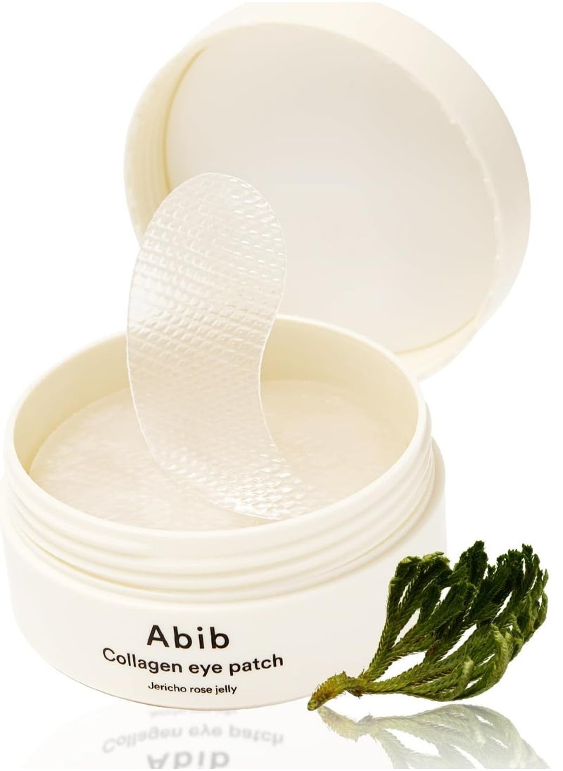 abib Collagen Eye Patch Jericho Rose Jelly, Under Eye Patches for Puffy Eyes and Dark Circles, Anti-Wrinkle Care with Collagen, Hydrating & Antioxidant Formula, Korean Skin Care  - Image 1