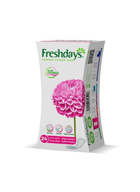 Freshdays Pantyliners Normal Scented 24 Pads