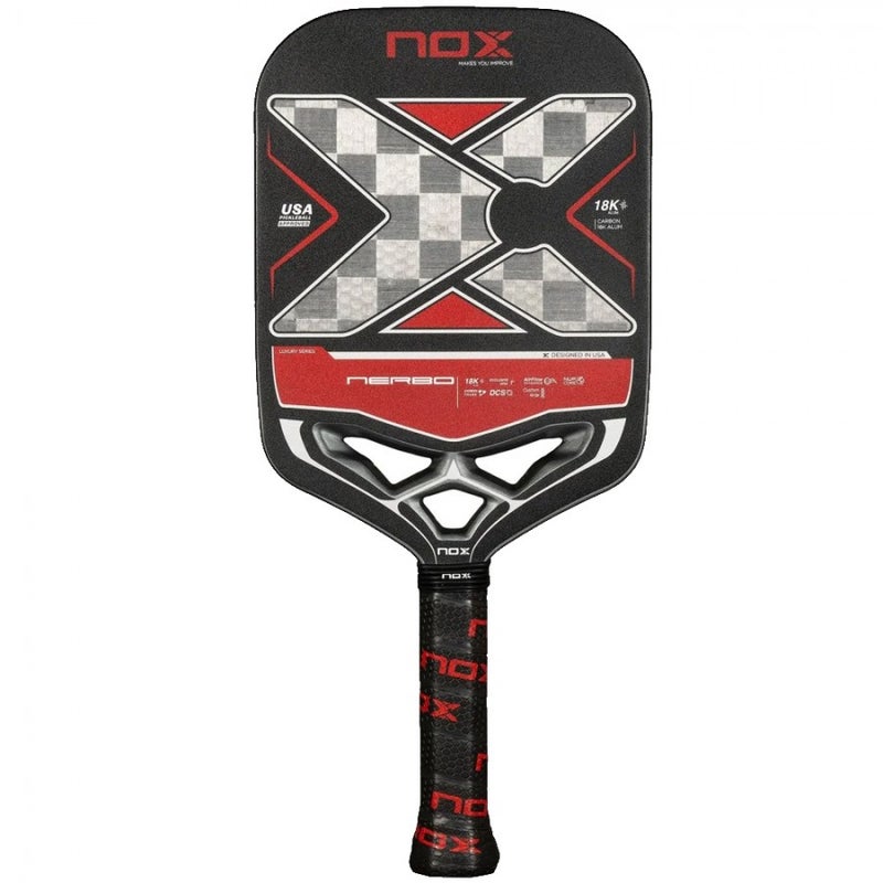 PICKLEBALL LUXURY NERBO RACKET- Red