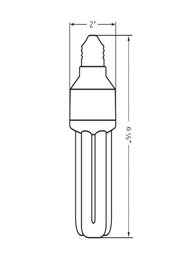 LUCKY HERP Compact Bird Lamp Lighting Bulb, 2.4% UVB, 20W,Screw Thread - Image 2