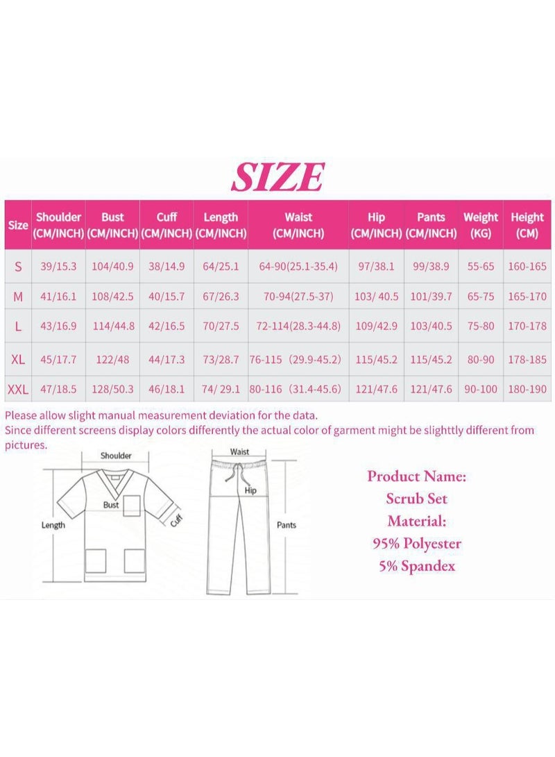 KUYING New Medical Work Clothes 2-piece Set - Image 2