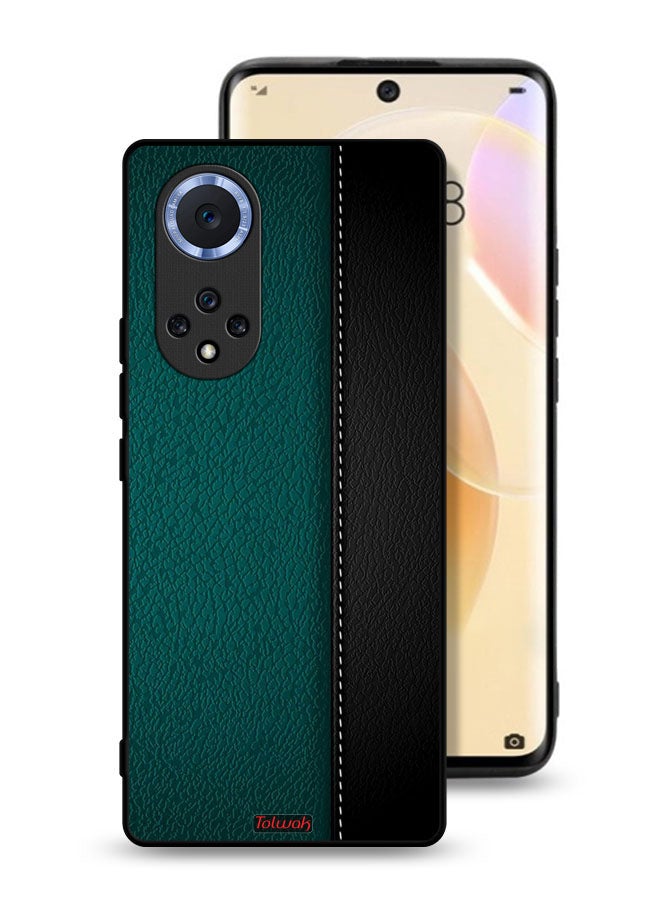 Tolwak غطاء حماية لهاتف هواوي نوفا 9 بنمط جلد - Image 1