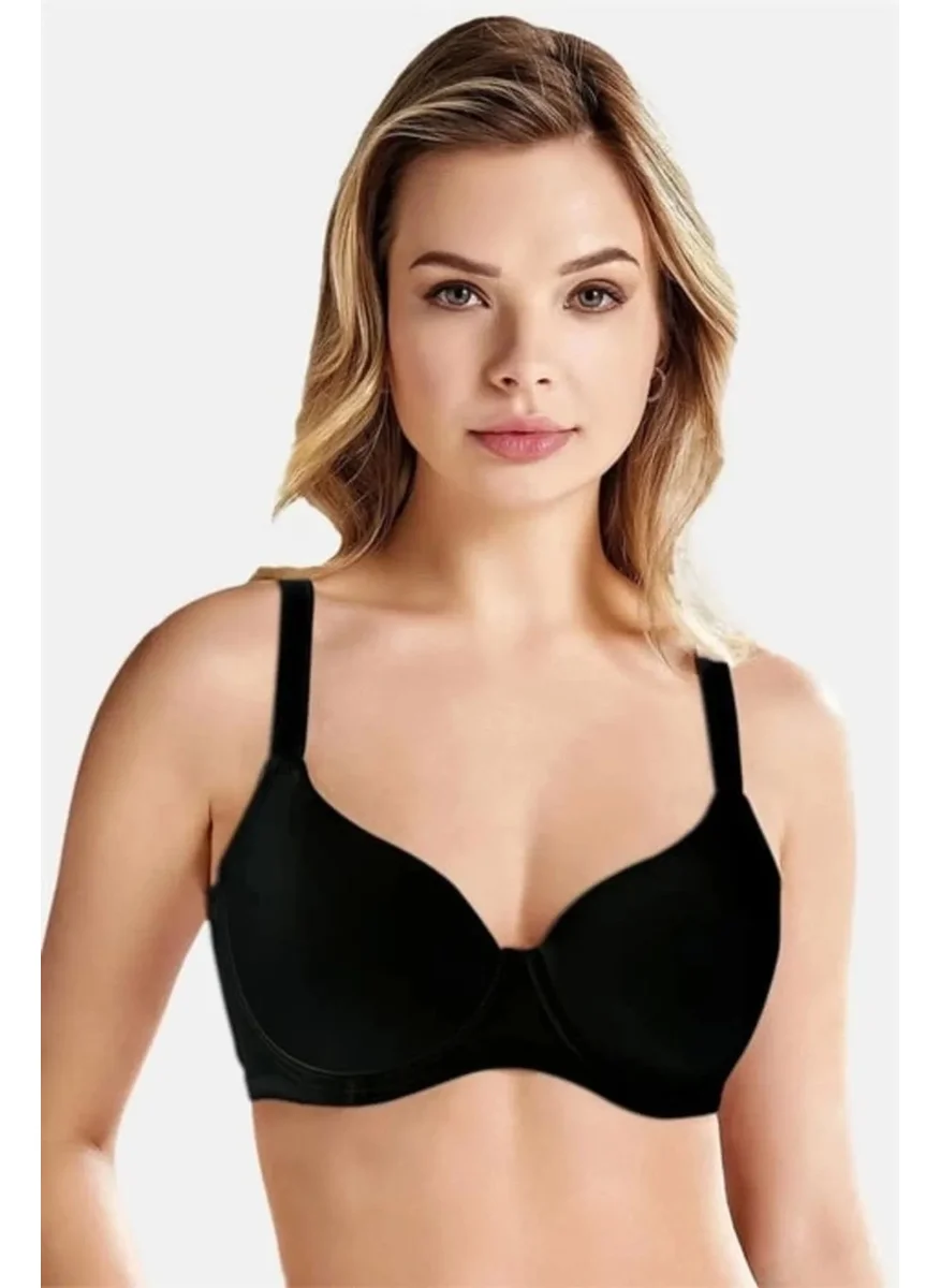 Nurteks 196 Women's Non-Supported Reduction Bra-Black