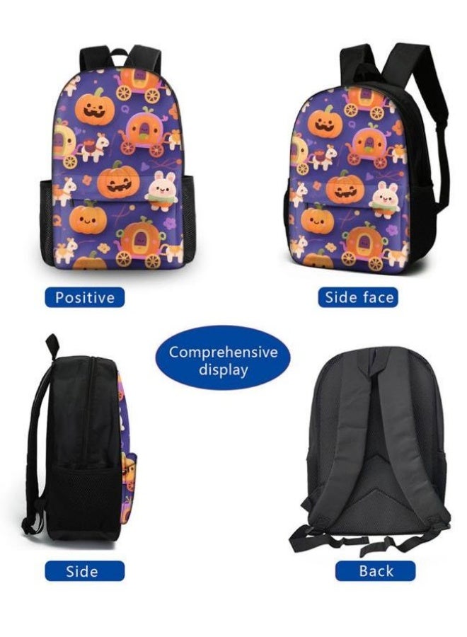 Bright Li Fire popular new cute cartoon print, three-piece practical bag combination (students, children, friends outings, mountain climbing, etc. can be used) - 41 - Image 3