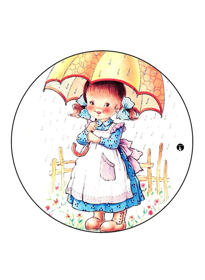RKN Vintage Art Printed Fridge Magnet Multicolour - Image 2