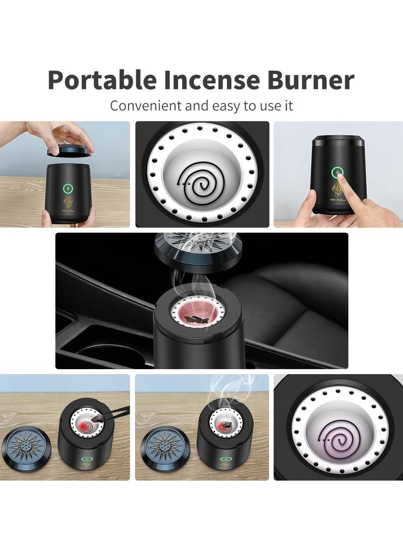 Portable Mini Electric Bukhoor Burner Stylish Portable Incense Burner USB Rechargeable Bakhoor burner Electric Arabic Mubkhara Device for Home Office and Car-BK18 - pzsku/ZA66A8FF58E697AB8E3A4Z/45/_/1714390073/62a4c5ec-c1a5-4d20-81be-29086053499d