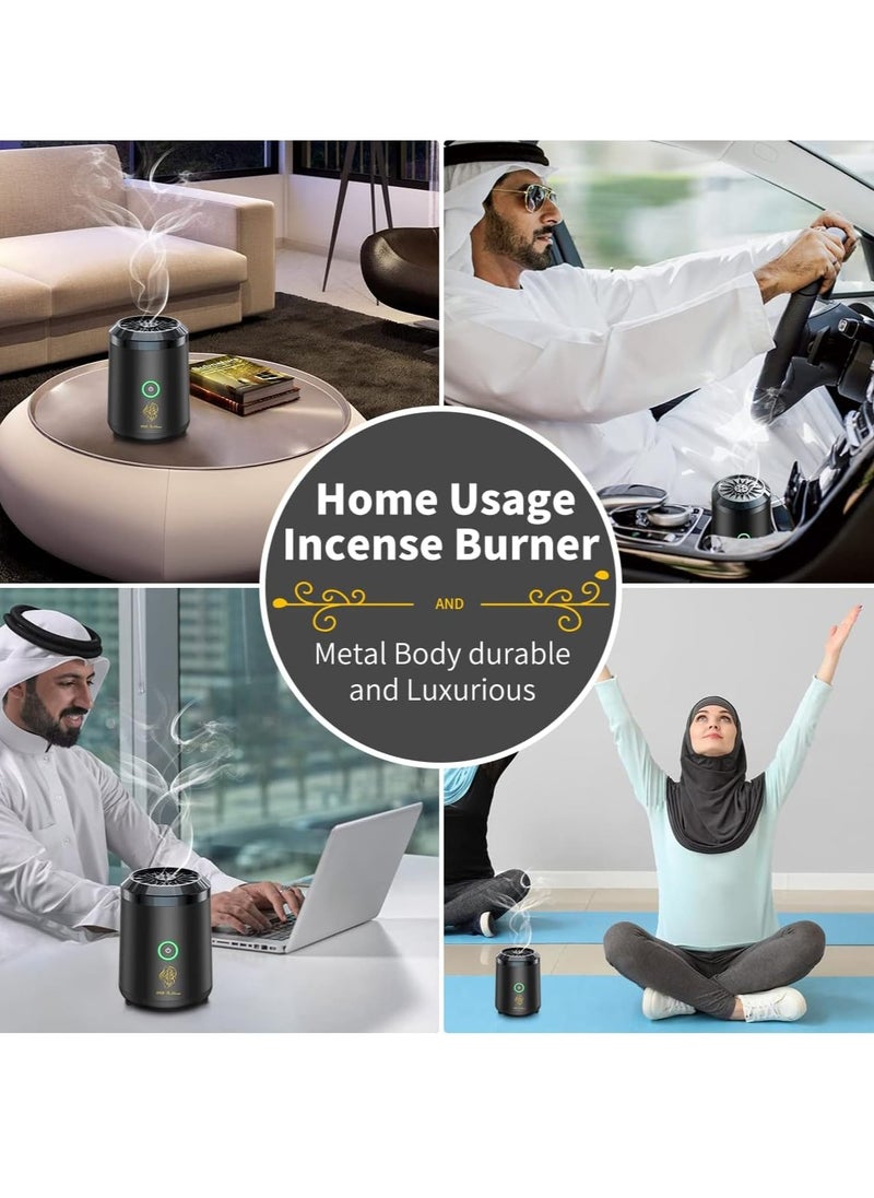 Portable Mini Electric Bukhoor Burner Stylish Portable Incense Burner USB Rechargeable Bakhoor burner Electric Arabic Mubkhara Device for Home Office and Car-BK18 - pzsku/ZA66A8FF58E697AB8E3A4Z/45/_/1714390104/63e51ab3-ba92-4bbb-ad3f-d022aa64617b