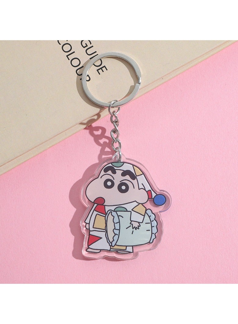 1-Piece Crayon Shin Chan Acrylic Keychain