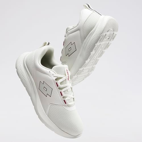 Lotto Women Flowalk Off White Sneakers - Image 3